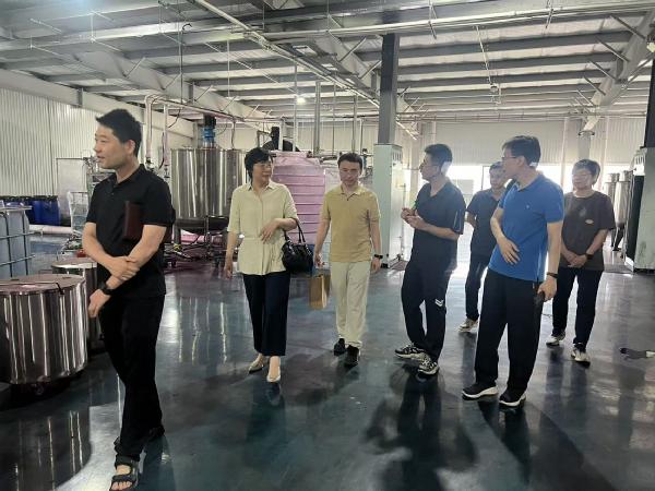 金沙集团1862cc走访山东墨彩德新材料有限公司共谋校企合作新篇章